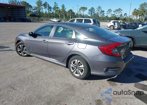 2016 Honda Civic Lx из США, поврежденный, VIN 19XFC2F57GE034227